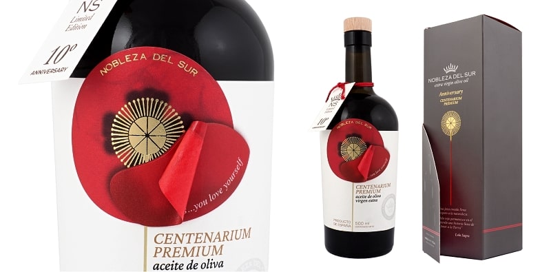 Prémiový extra panenský olivový olej Centenarium Premium Anniversary 500 ml v dárkovém balení